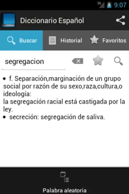 Smartpcx Dictionary Spanish android App screenshot 3